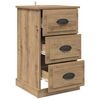 vidaXL Bedside Cabinet Artisan Oak 39 x 39 x 67.5 cm Engineered Wood