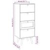 vidaXL Highboard with Drawers 40x30x95 cm Engineered Wood