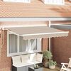 vidaXL Awning Frame Beige 250 x 200 cm Polyester with PU coating