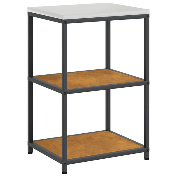 vidaXL Kitchen Storage with Shelf Rusty 60 x 50 x 92 cm Steel