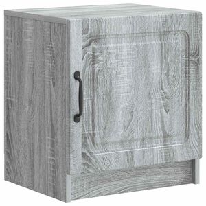 vidaXL Bedside Cabinet Grey Sonoma 43 x 34.5 x 47 cm Engineered Wood