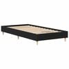 vidaXLBed FrameBlack oak 75 x 190 cm Engineered wood