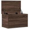 vidaXL Storage Box Brown Oak 60x35x35 cm Engineered Wood