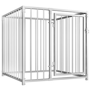 vidaXL Outdoor Dog Kennel 100x100x100 cm