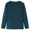 Kids' T-shirt with Long Sleeves Dark Green 116