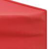 vidaXL Folding Party Tent with Sidewalls Red 3x6 m