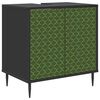 vidaXL Bathroom Cabinet GELEEN Black Oak 60 x 40 x 61 cm