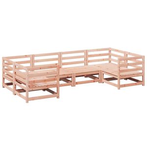 vidaXL 6 Piece Garden Sofa Set Solid Wood&nbsp;Douglas Fir