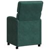 vidaXL Dining Chairs 2 pcs Dark green 58 x 65 x 98 cm Velvet