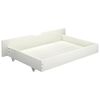 vidaXL Bed Frame without Mattress White Solid Wood Pine 200x200 cm