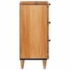 vidaXL Sideboard Natural 40 x 33.5 x 75 cm Solid Mango Wood