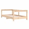 vidaXL Kids Bed Frame 70x140 cm Solid Wood Pine