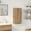 vidaXL Wall-mounted Bathroom Cabinet Artisan Oak 32x20x67 cm