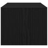 vidaXL TV Cabinets 2 pcs Black Oak 60x31x25.5 cm Engineered Wood