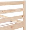 vidaXL Bed Frame without Mattress 90x190 cm Single Single Solid Wood