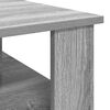 vidaXL Coffee Table Grey Sonoma 90 x 50 x 40 cm Engineered Wood