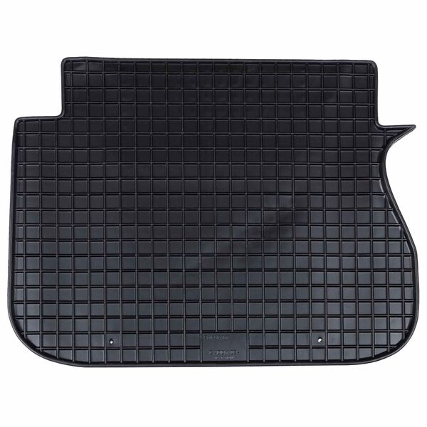 vidaXL Car Mat 4 pcs Black Rubber