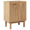 vidaXL 3 Piece Bathroom Furniture Set OTTA Solid Wood Pine