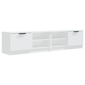 vidaXL TV Cabinets 2 pcs White 80x35x36.5 cm Engineered Wood