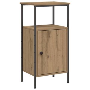 vidaXL Bedside Cabinet Artisan Oak 41x31x80 cm Engineered Wood