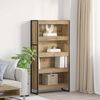 vidaXL Book Cabinet 2 pcs Artisian Oak 80 x 30 x 155 cm