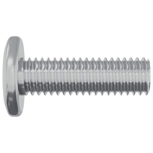 vidaXL Screw 12 pcs Silver 8 x 25 mm Steel