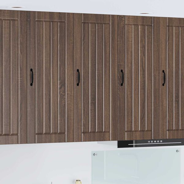 vidaXL Kitchen Cabinet Brown Oak 40 x 31 x 100 cm Engineered Wood