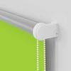 vidaXL Roller Blind Blackout Leaves Green 155x150 cm Fabric Width 151.6 cm Polyester