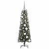 vidaXL Artificial Christmas Tree with 150 LEDs with Stand Green 120 cm