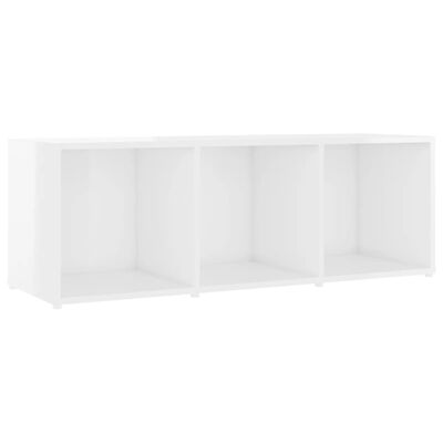 vidaXL TV Cabinets 3 pcs High Gloss White 107x35x37 cm Engineered Wood