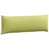 vidaXL Sofa Pillows 2 pcs Light Green 120 x 40 cm Fabric