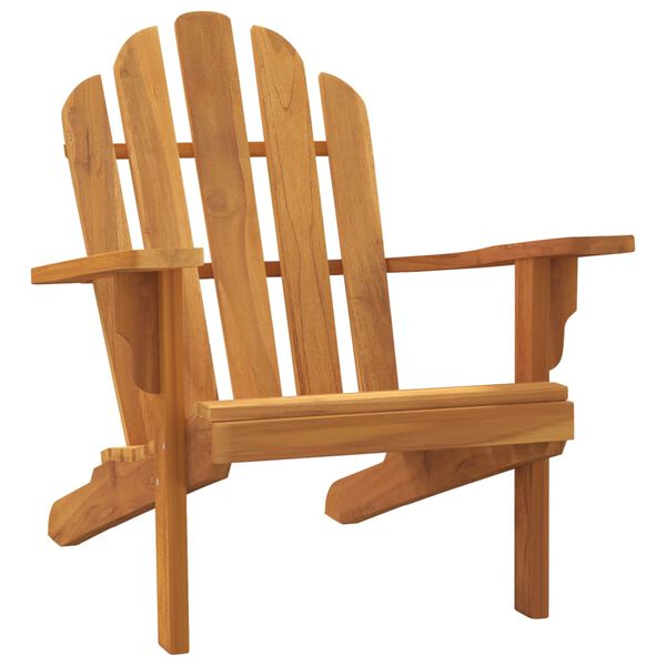 vidaXL Garden Adirondack Chair 79x95x92 cm Solid Wood Teak