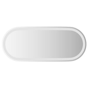 vidaXL LED Bathroom Mirror 90x40 cm Oval