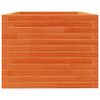 vidaXL Garden Planter Wax Brown 90x60x45.5 cm Solid Wood Pine