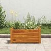 vidaXL Garden Raised Bed Acacia Wood 50x25x25 cm