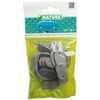Nature 27 Pieces Garden Screen Fastening Set Grey