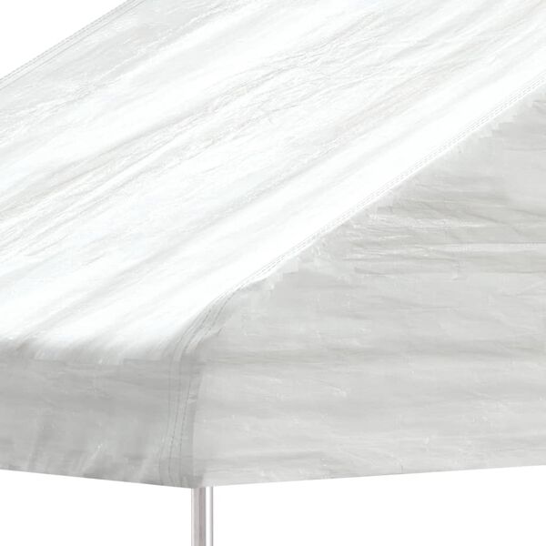 vidaXL Gazebo with Roof White 17.84x4.08x3.22 m Polyethylene