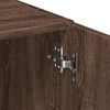 vidaXL Storage Cabinet Brown Oak 70x42.5x225 cm Engineered Wood