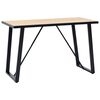vidaXL Dining Table Oak 120x60x75 cm MDF