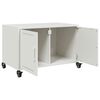 vidaXL TV Cabinet White 68x39x43.5 cm Steel
