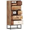 vidaXL Drawer Cabinet 45x30x105 cm Solid Reclaimed Wood