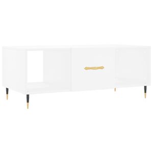 vidaXL Coffee Table White 102x50x40 cm Engineered Wood
