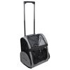 Jack and Vanilla Pet Trolley Travel 40x26x40 cm Grey/Black