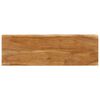 vidaXL Bench with Live Edge 105 cm Solid Wood Acacia