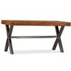 vidaXL Coffee Table Solid Wood with Honey Finish 100x50x50 cm