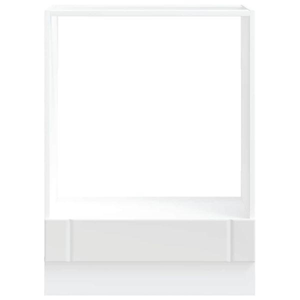 vidaXL Oven Cabinet Lucca White Engineered Wood