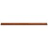 vidaXL Window Sill Brown Wood 140 x 15 x 4.5 cm PVC