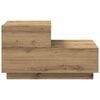 vidaXL Bedside Cabinet Artisan Oak 70 x 36 x 40.5 cm Engineered Wood