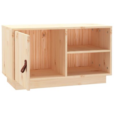 vidaXL TV Cabinet 70x34x40 cm Solid Wood Pine