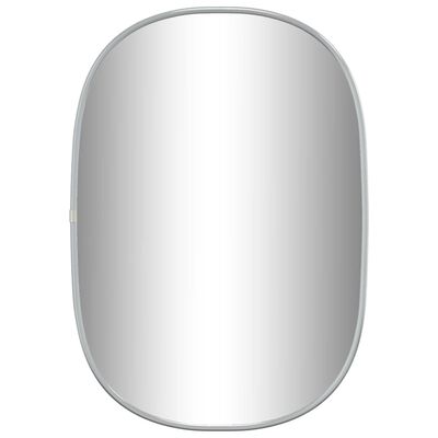 vidaXL Wall Mirror Silver 50x35 cm